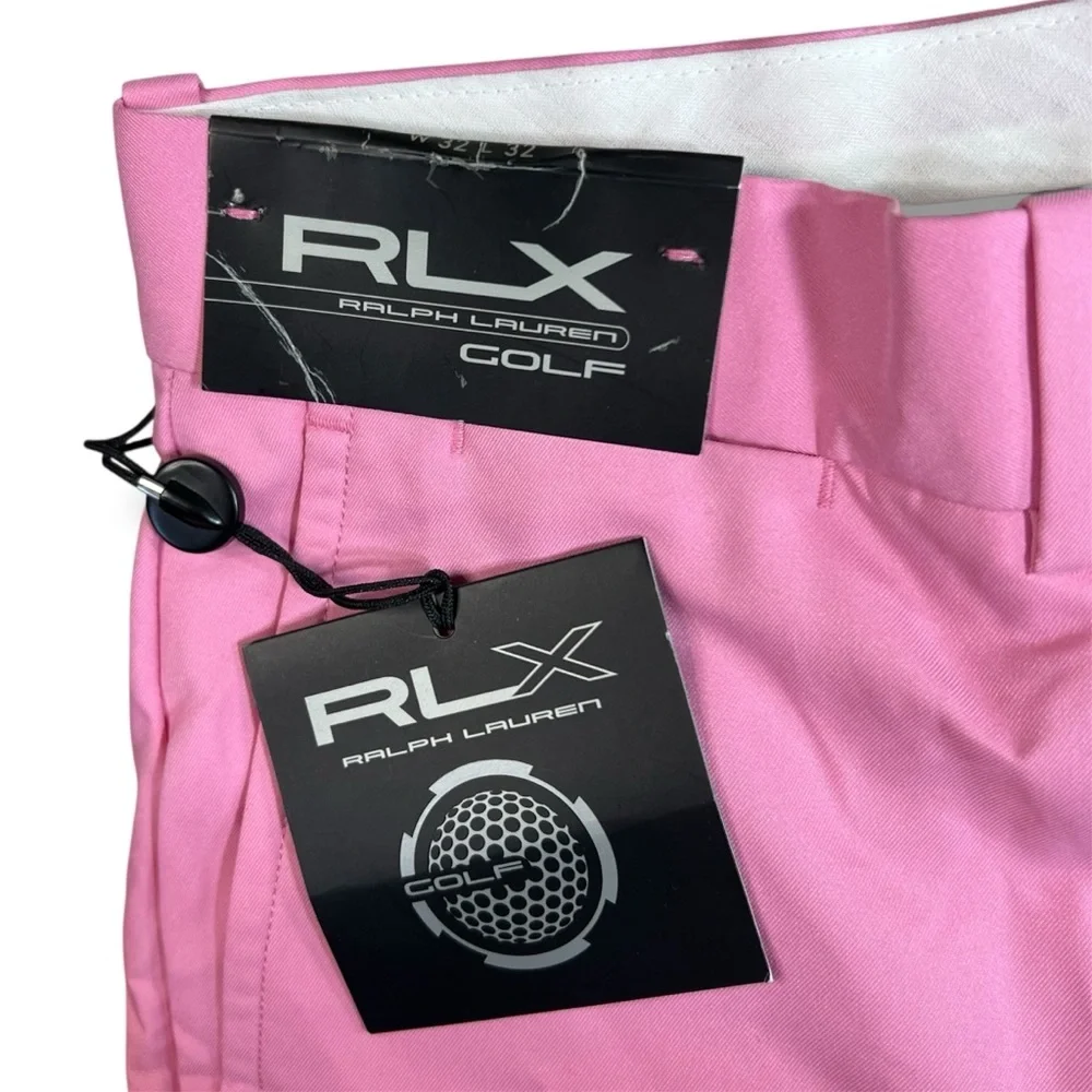 RLX Ralph Lauren Golf Pants Stretch Performance Athletic Men’s‎ 32x32 NWT-Pink